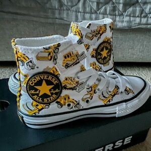 NEW Converse Construction Kids High Tops